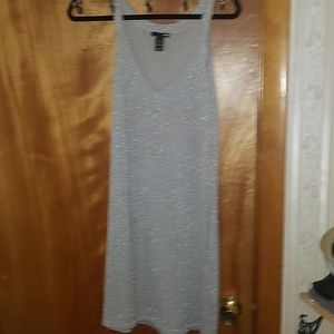 H&M silver sparkles dress or shirt